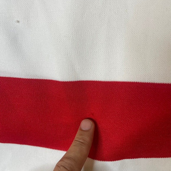 Vintage Daignault Canada Hockey Jersey Mens‎ L White Red Blue Long Sleeve - Picture 5 of 10